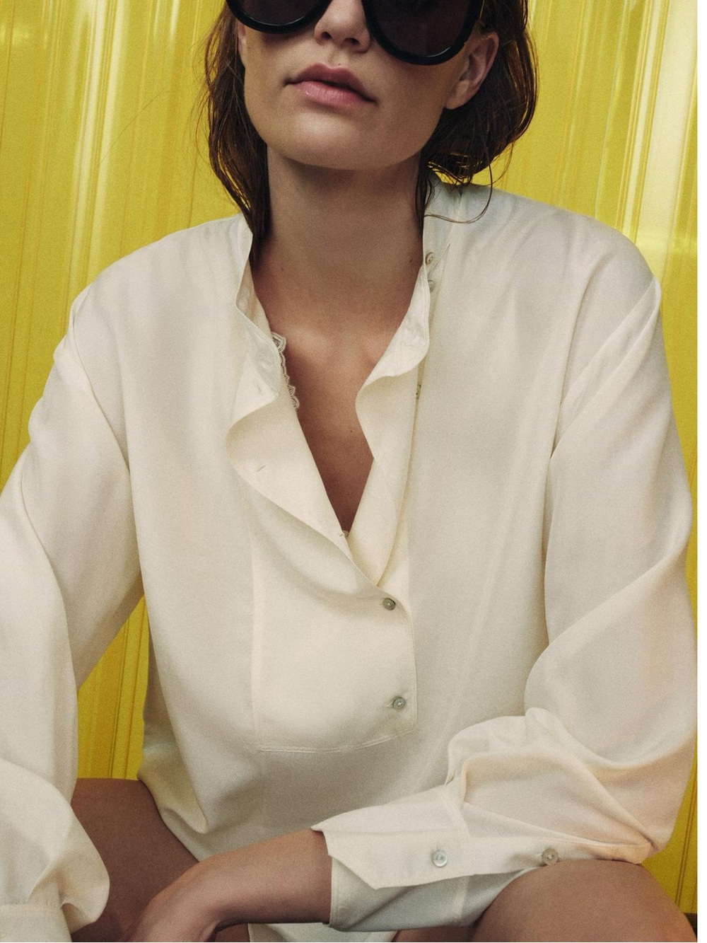 100% SILK SHIRT ZW COLLECTION